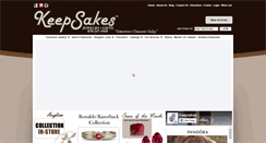 Desktop Screenshot of keepsakesjewelry.com